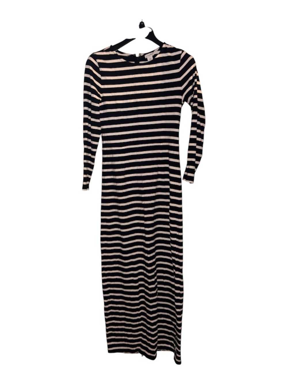 J. Crew size XS Striped Long Sleeve Maxi Dress